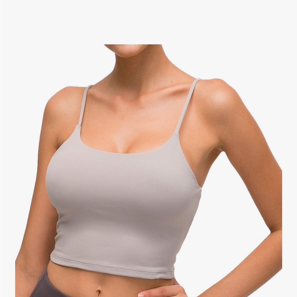 Lemedy Women Padded Sports Bra Fitness Workout Running Shirts Yoga Tank Top
